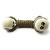 Pet Dog Toys For Large Small Dogs Toy Interactive Cotton Rope Mini Dog Toys Ball For Dogs Accessories Toothbrush Chew Premium Cotton-Poly Tug Toy For