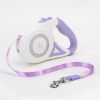 Streamer Led Lights Dog Leash Automatic Extending Nylon Leash Leads Premium Durable Pet Walking Leads Traction Rope Pet Products