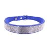 Dog Collar Crystal Glitter Rhinestone Pet Collars Zinc Alloy Buckle Collar For Small Medium Dogs Cats Chihuahua Pug Dog Collar