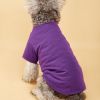 Pet Clothes For Small & Medium Dogs; Letter Pattern Dog T-Shirts Cat Clothes; Breathable Pet Tee