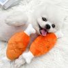 Double-bone Chicken Leg Plush Toy Vocal Connotation BB Pet Dog Cat Toy Supplies.dog chew toy